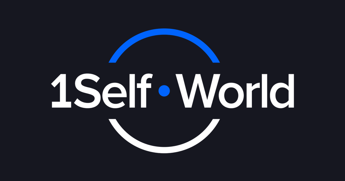 Screenshot of 1self.world
